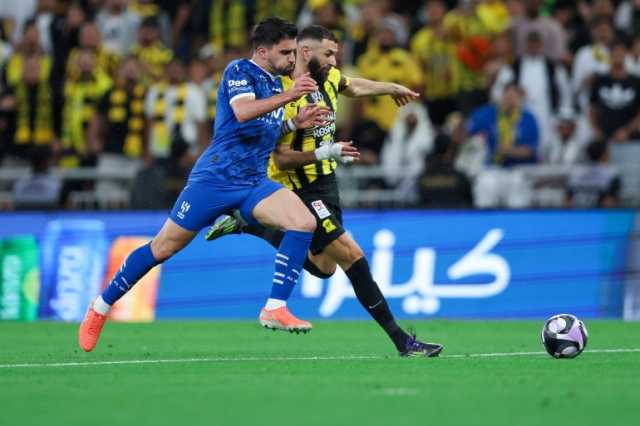 موعد مباراة الاتحاد ضد الهلال في الدوري السعودي والقنوات الناقلة والتشكيلتان المتوقعتان