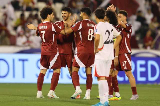 فوز ساحق لقطر على كوريا الشمالية في تصفيات كأس العالم