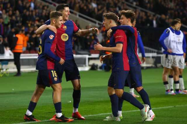 برشلونة يكتب التاريخ تحت قيادة فليك