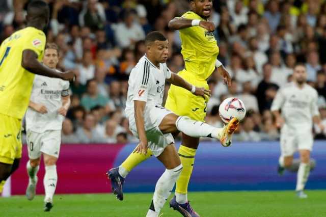 موعد مباراة ريال مدريد ضد فياريال في الدوري الإسباني والقنوات الناقلة