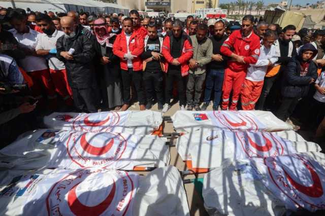 الناجي الوحيد من مجزرة المسعفين برفح يفضح جريمة الاحتلال