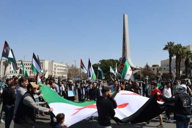 في الذكرى 14 لانطلاق الثورة السورية.. المروحيات تلقي الورود بدل البراميل