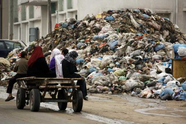 بلدية غزة: ربع مليون طن نفايات تهدد السكان