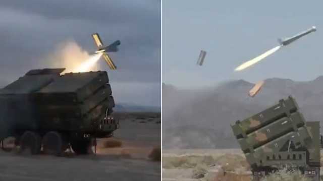 شاهد: إطلاق مسيرات الجيش الصيني الانتحارية