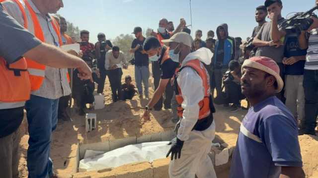 مجمع ناصر الطبي بغزة يتسلم جثامين 15 فلسطينيا