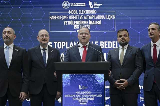 تركيا تطلق عصر الجيل الخامس بمناقصة تاريخية تدر المليارات