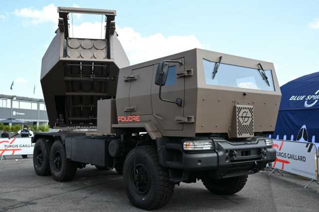 فودر راجمة صواريخ فرنسية تنافس هيمارس الأميركية