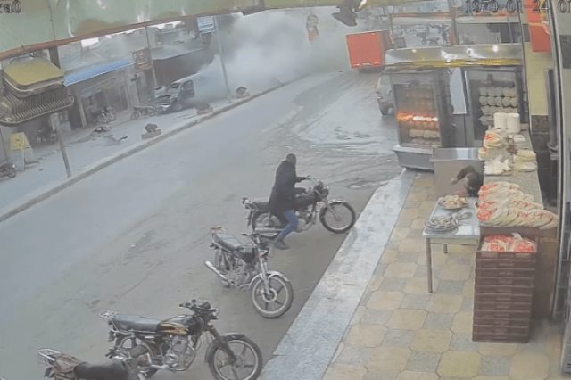 حقيقة الفيديو المتداول لاستهداف مسيرة أميركية سيارة في شمالي سوريا