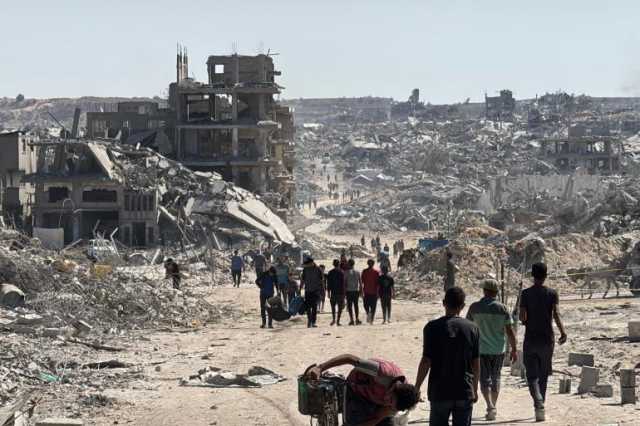 مشاهد من غزة بعد قرابة شهر من إعلان وقف الحرب