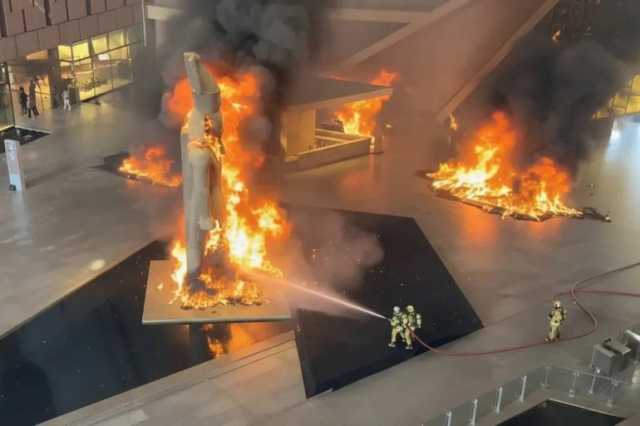 تداول واسع لصور حريق بالمتحف المصري الكبير.. ما صحتها؟