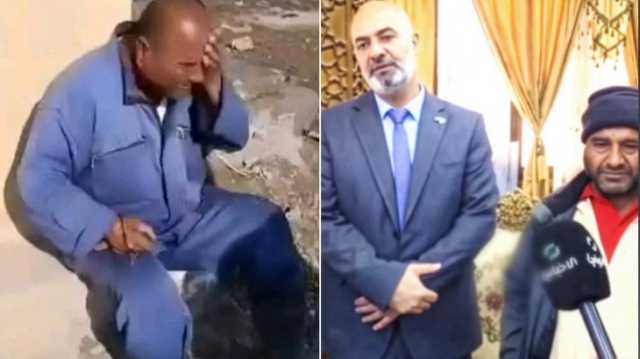 دموع عامل نظافة سوري تشعل المنصات ومطالب بمحاسبة المتنمرين