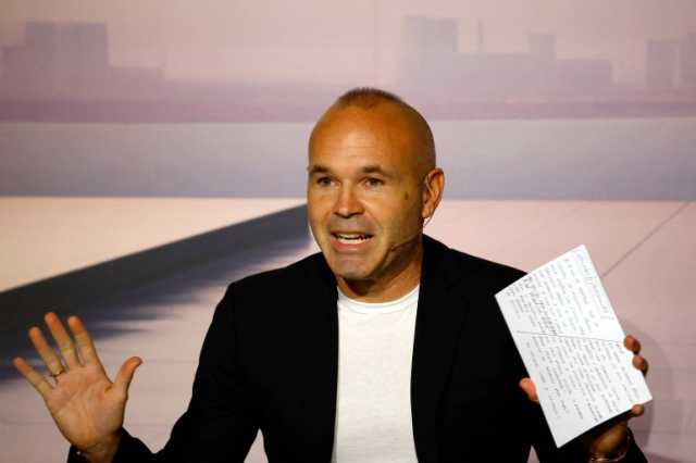 خبر صادم في عالم الكرة.. إنييستا متهم بالاحتيال