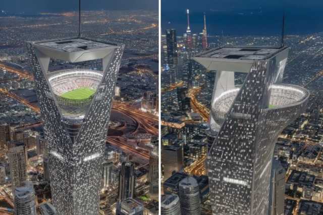 هل صممت السعودية ملعبا معلقا في نيوم لكأس العالم 2034؟