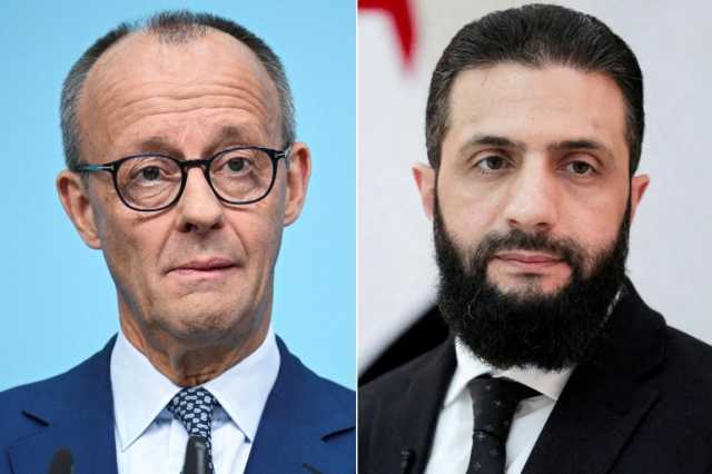 ميرتس يدعو الشرع لزيارة ألمانيا