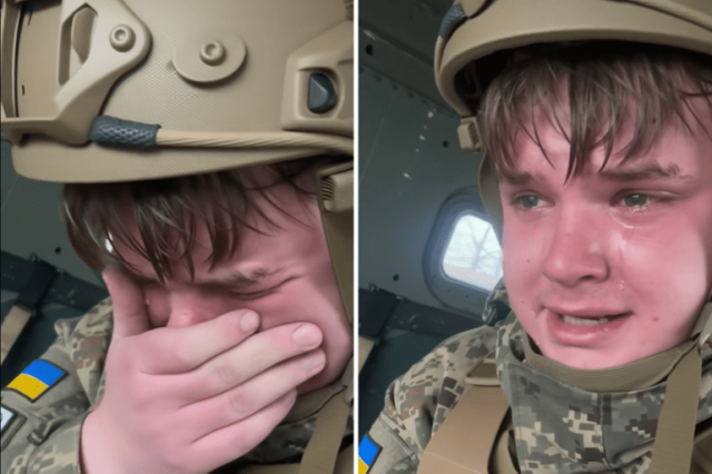 لا أريد أن أموت.. حقيقة فيديو لجندي أوكراني يبكي من شدة القتال