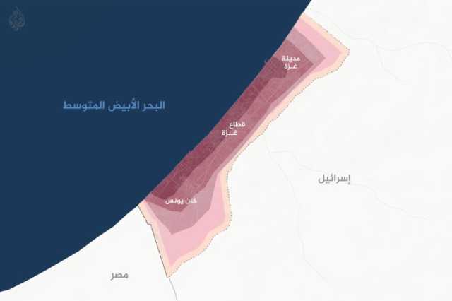 خريطة أميركية ترسم مستقبل الوجود الإسرائيلي في غزة