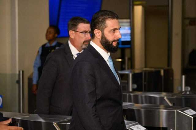 الشرع يبدأ جولة تقوده إلى البرازيل والولايات المتحدة