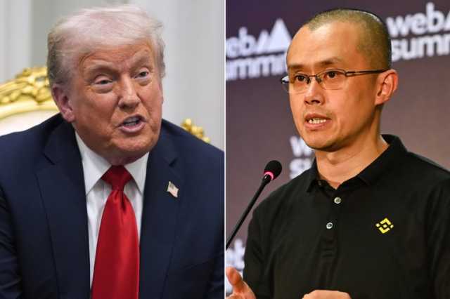 ترامب لا يعرف مؤسس باينانس رغم عفوه عنه