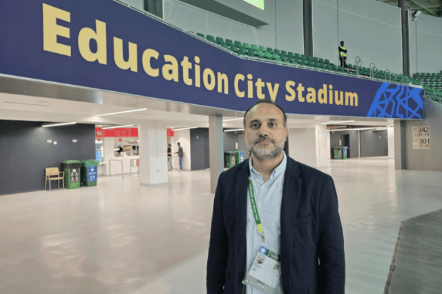 محمد غزال للجزيرة نت: تطبيق عنك خدمة لذوي الإعاقة البصرية للاستمتاع ببطولة كأس العرب