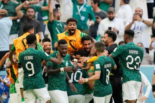 الجماهير السعودية تشعل أجواء لوسيل بعد الفوز على فلسطين في ربع نهائي كأس العرب