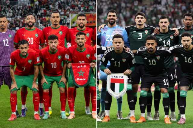 موعد مباراة المغرب ضد الإمارات في نصف نهائي كأس العرب والتشكيلتان المتوقعتان والقنوات الناقلة للبث المباشر
