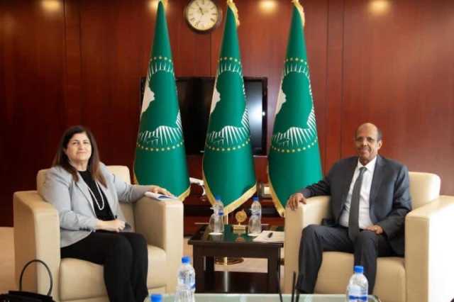 الاتحاد الأفريقي يجدد دعمه لفلسطين خلال زيارة وزيرة خارجيتها