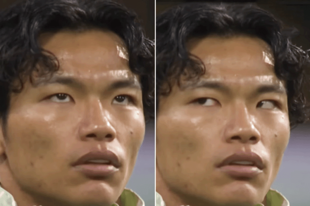 شاهد.. طقوس غريبة للاعب ياباني قبل مباراة بالدوري الأوروبي