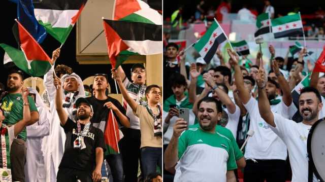 بالصور.. فوز تاريخي لفلسطين في كأس العرب والشرع يهنئ أبطال سوريا