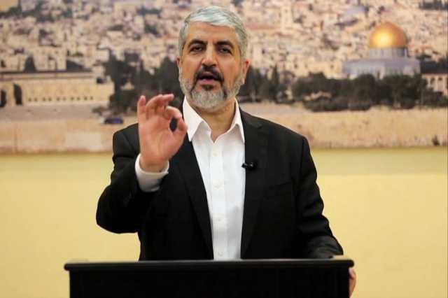 مشعل: الشعب الفلسطيني وحده من سيحكم أرضه