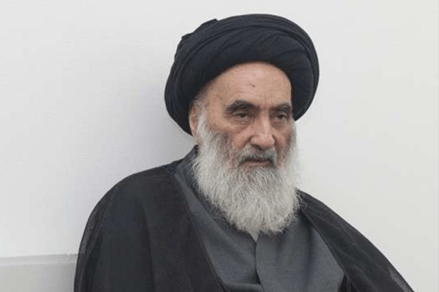 السيستاني يدين كل تهديد باستهداف القيادة الإيرانية العليا