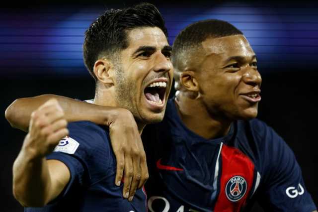 شاهد- مبابي يقود باريس سان جيرمان لأول فوز في الدوري الفرنسي ومارسيليا يهزم بريست