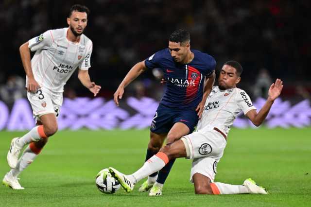 سان جيرمان يستهل حملة الدفاع عن لقب الدوري الفرنسي بالتعادل مع لوريان
