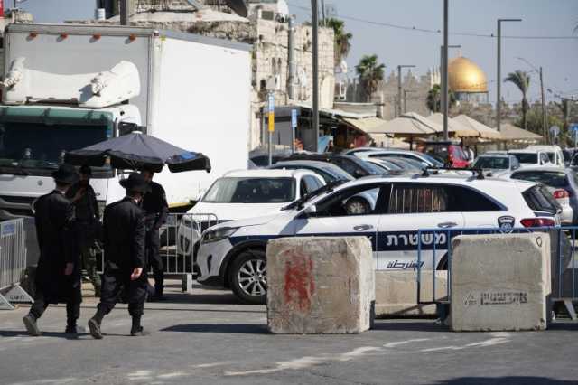 بالصور.. الجزيرة نت ترصد إغلاقات الاحتلال للقدس بـعيد الغفران