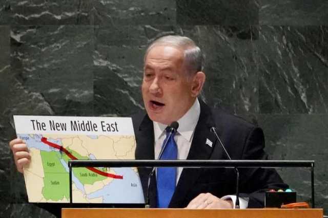 ألمانيا تنتقد رفع نتنياهو خريطة لا تظهر الأراضي الفلسطينية المحتلة