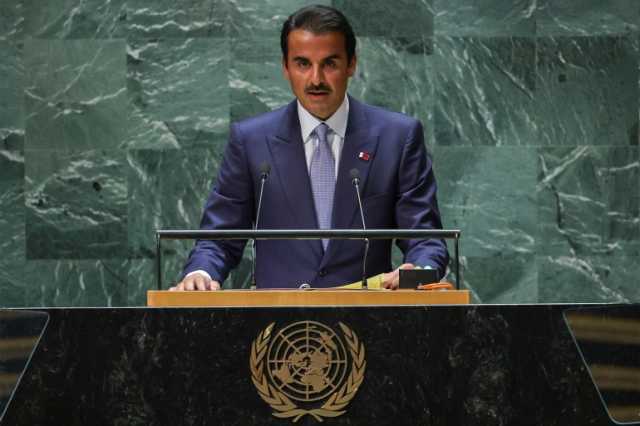 أمير قطر: حل النزاعات بالطرق السلمية أقل كلفة من الحرب