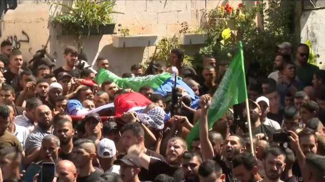 تشييع فلسطينييْن في الضفة وحرائق بمستوطنات غلاف غزة
