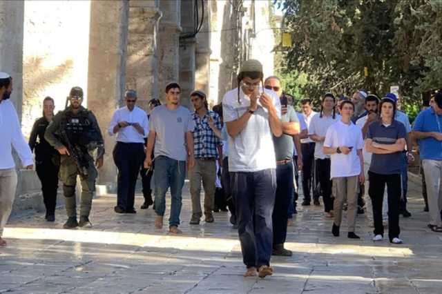 المستوطنون يكثفون اقتحام الأقصى وسط استنكار فلسطيني وإدانة عربية