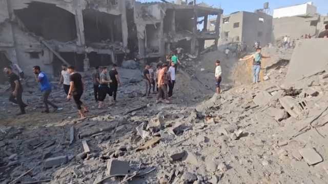 شاهد.. دمار هائل لا يوصف جراء قصف إسرائيلي في جباليا