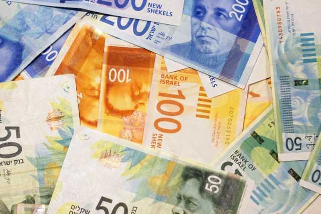 الشيكل في أدنى مستوياته منذ 2016.. وبنك إسرائيل يبيع 30 مليار دولار