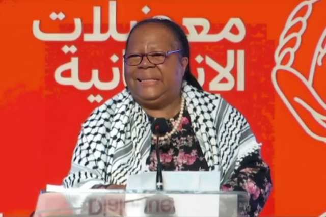 وزيرة خارجية جنوب أفريقيا تدعو لمقاطعة الاحتلال وتشيد بموضوعية الجزيرة