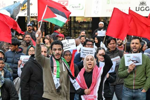 مخاوف حقوقية بشأن مراقبة الشرطة للمتظاهرين المؤيدين لفلسطين في أستراليا