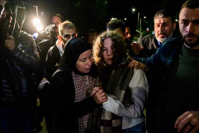 عهد التميمي حرة مجددا