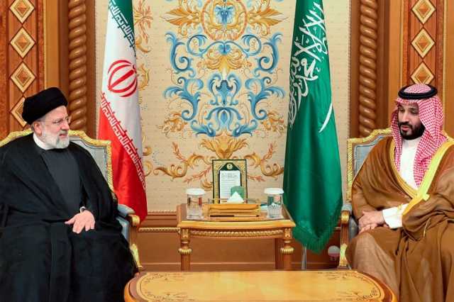 أول لقاء بين ولي العهد السعودي والرئيس الإيراني منذ إعادة العلاقات