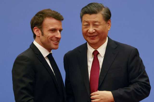 رئيسا الصين وفرنسا يتفقان على ضرورة تجنب تدهور الأوضاع بغزة