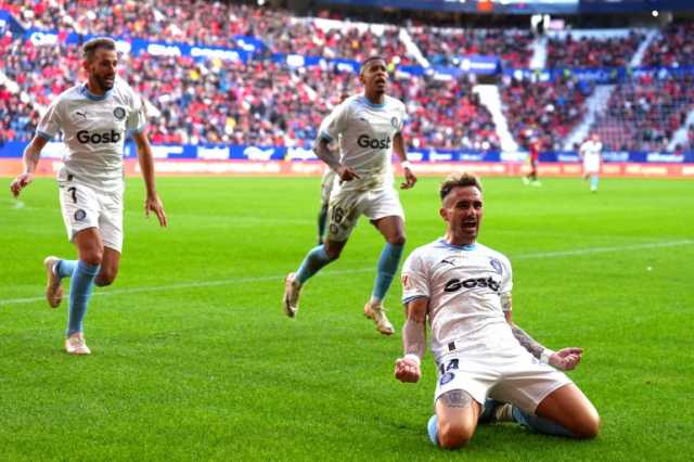 شاهد.. جيرونا يتصدر الدوري الإسباني بفوز مثير على أوساسونا
