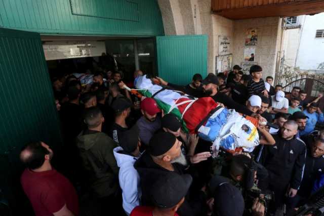 6 شهداء بالضفة والسلطة تقول إن الحل العسكري الإسرائيلي فاشل