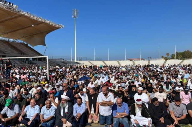 الجمعة الجامعة.. مشهد مهيب لحشود نصرة غزة في صيدا