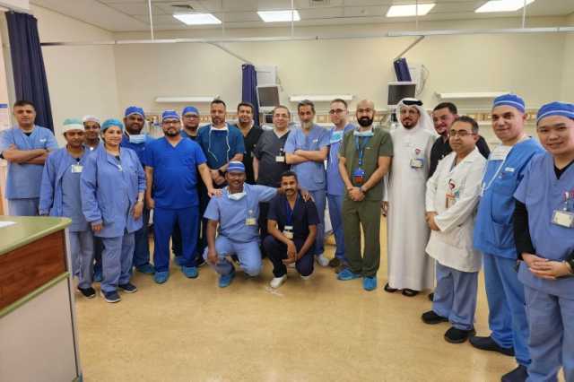 بث مباشر لعملية استبدال الصمام الأبهري نفذها فريق طبي قطري