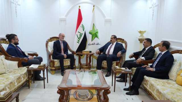 السامرائي والسفير البريطاني يتباحثان بمجموعة ملفات