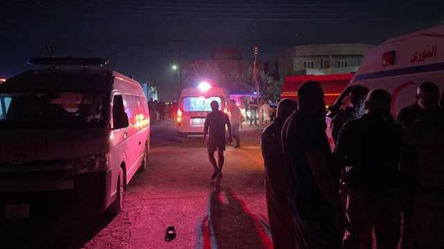الصحة تُحصي اعداد الوفيات والمصابين بحريق قاعة مناسبات في الموصل